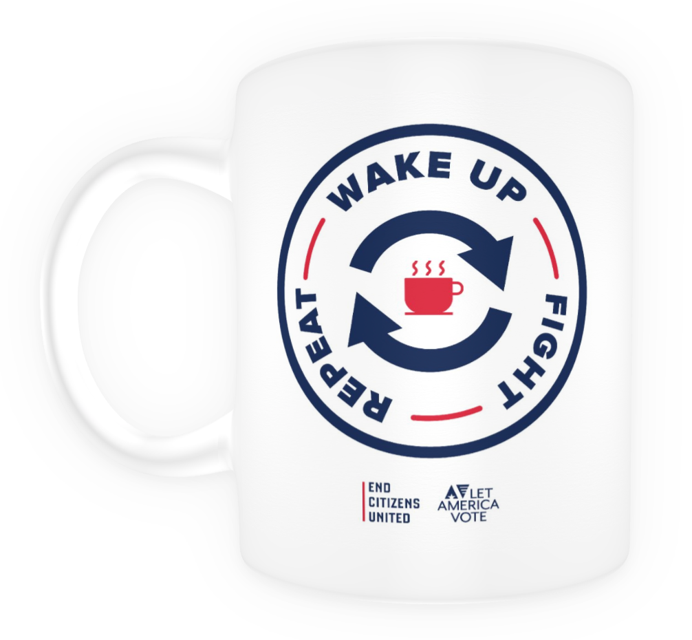 Wake Up, Fight, Repeat Mug